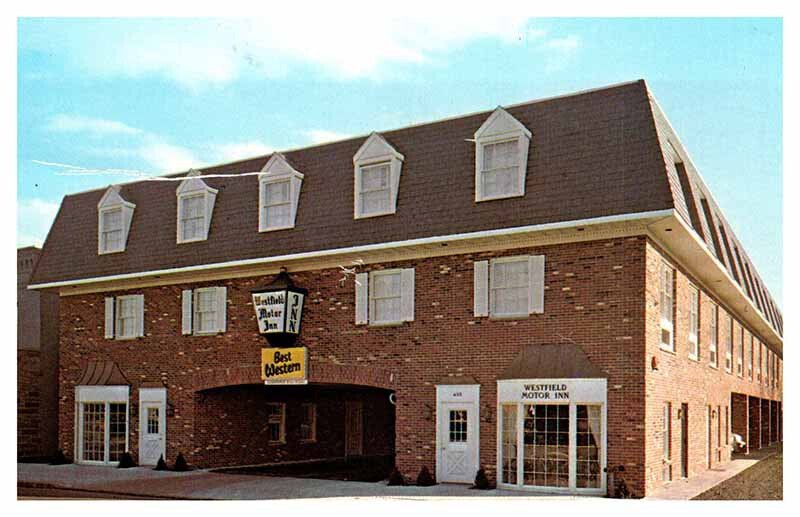 Postcard HOTEL SCENE Westfield New Jersey NJ AR3840