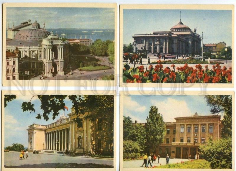 128942 Ukraine ODESSA Collection of 11 old Postcards