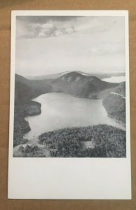 UNUSED PHOTO LIKE POSTCARD - JORDAN POND FROM THE AIR, MAINE