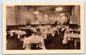 QUEBEC, CANADA ~ Breakfast Room KERHULU Grand Restaurant Francais Postcard