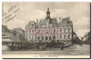 Old Postcard Vannes The Hotel de Ville