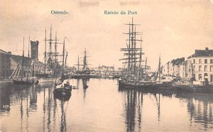 EntrÈe du Port Ostende Greece, Grece Postal Used Unknown 