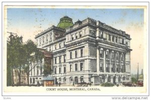 Exterior, Court House, Montreal, Quebec,  Canada, PU-00-10s