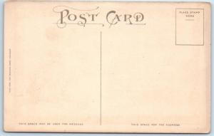 ARTS & CRAFTS ~ THIRD  Birthday GREETING Signed C M Burd   1919    Postcard