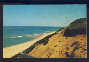 Truro, Massachusetts/MA Postcard, Sand Dune At Highland Light, Cape Cod