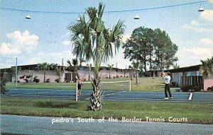 Tennis courts South of the Border, South Carolina  
