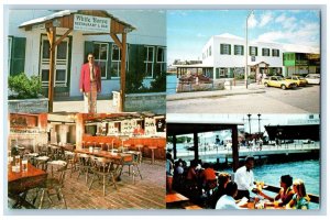 St.George's Bermuda Postcard The White Horse Tavern c1950's Multiview