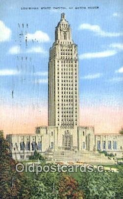 Baton Rouge, Louisiana, LA State Capital USA 1941 