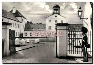 Old Postcard Graasten Slot Army Soldier