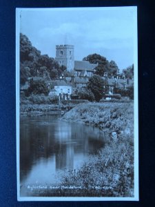 Kent Maidstone AYLESFORD St Peter & St Pauls Church - Old RP Postcard