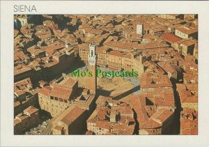 Italy Postcard - Aerial View of Siena - Campo Square RR10917