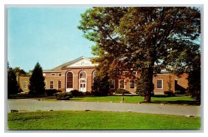 Vintage 1970's Postcard Hanover College Lynn Hall Hanover Indiana