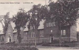 Maine Lewiston Chase Hall Bates College Albertype
