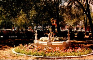 Texas El Paso San Jacinto Plaza The Boy With The Boot Statue