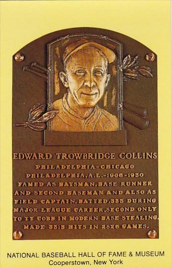 Edward Trowbridge Collins Baseball Hall Of Fame & Museum Cooperstown New York