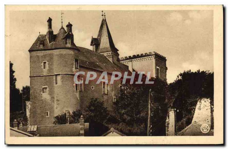 Old Postcard Montargis Le Chateau