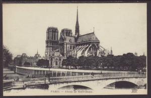 Abside De Notre Dame,Paris,France Postcard
