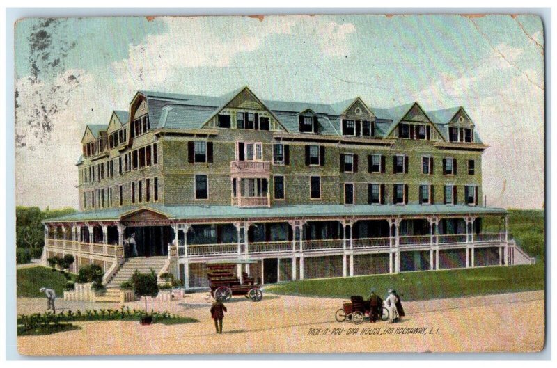 1908 Tack A Pou Sha House Exterior Far Rockaway Long Island New York NY Postcard