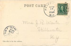 c1906 Chromograph Postcard Unitarian Church Peterborough NH Hillsborough County