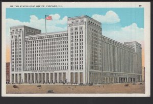 Illinois CHICAGO New United States Post Office at a cost of $21,000,000 ~ WB