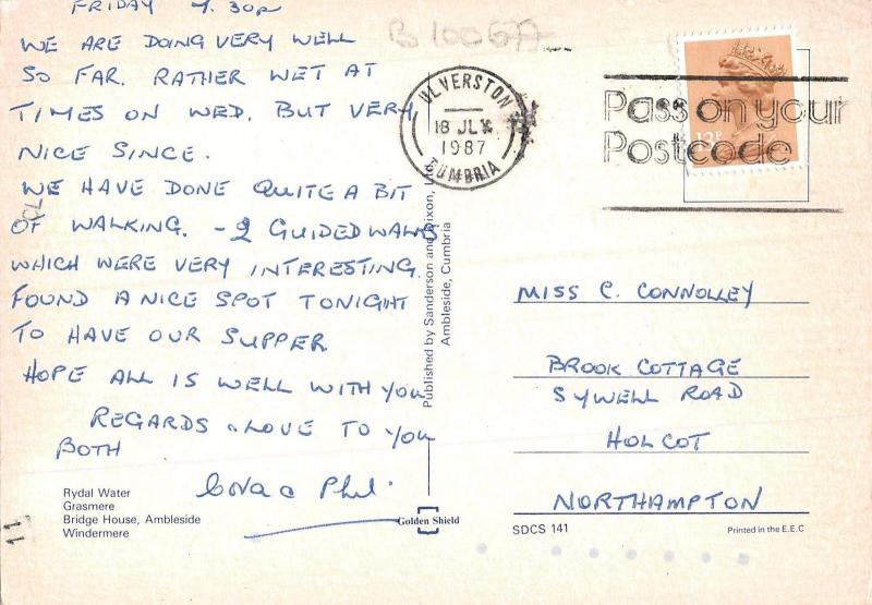 B100677 the lake district uk