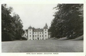 Scotland Postcard - Hotel Black Barony - Eddleston - Peeblesshire - RP - TZ6870