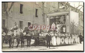 Postcard Old Theater Carnival in Provence & # 39Aix Theater puppets TOP