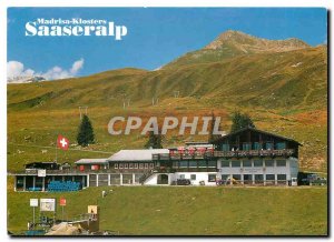 Postcard Modern Madrisa Klosters Saaseralp