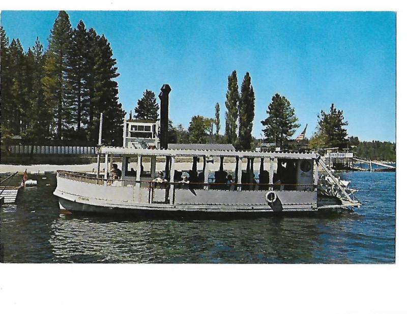 The Lake Arrowhead Queen Paddlewheeler Boat California