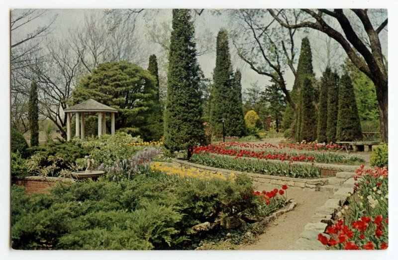 Postcard Bartlett Arboretum Belle Plaine Kansas Standard View Card 