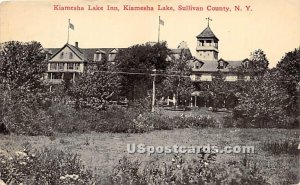 Kiamesha Lake Inn - New York NY Postcard
