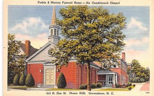 Forbis & Murray Funeral Home Greensboro, North Carolina, USA Unused 