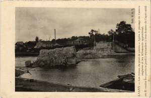 CPA LAGNY-sur-MARNE Les Ruines du Pont di Pierre (1299800)