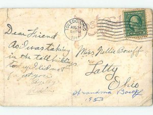 W-border COURTHOUSE SCENE Toledo Ohio OH AF0086