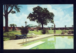 Dillon, South Carolina/SC Postcard, South Of The Border, Poolside At Motel,1960!