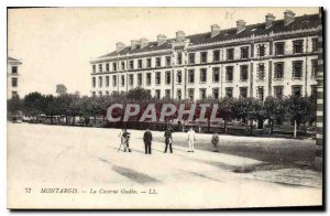 Old Postcard Montargis Barracks Army Gudin