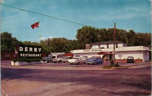 Derby Restaurant and Rebel Store Fulton KY Postcard PC537