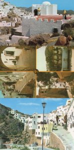 Mojacar Almeria Rooftop Lovers Spanish Cars Street 3x Spain Postcard s