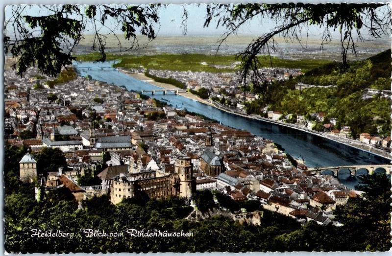 Heidelberg, Blick vom Rindenhauschen c11