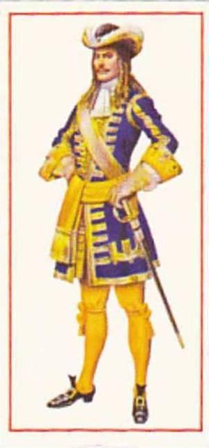 Carreras Vintage Cigarette Card Military Uniforms 1976 No 6 Garde Te Voet