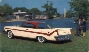 Car Adv Promo 1959 DeSoto Fireflite Sportsman Newark Ohio Dealership Postcard