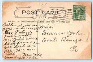 c1909 Atlantic City New Jersey Postcard St. Andrew's Evangelical Lutheran Posted