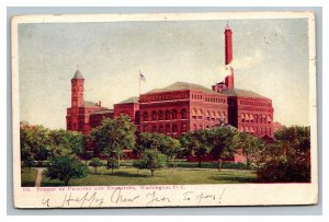 Vintage 1906 Postcard Panoramic View Bureau Printing & Engraving Washington DC