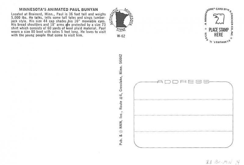 Paul Bunyan and Babe   Brainerd, Minnesota 