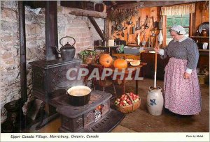 Postcard Modern Upper Canada Village Morrisburg Ontario Canada An Early Kitchen