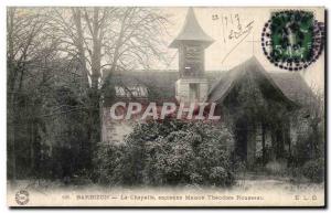 Old Postcard Barbizon The former Chapel House Theodore Rousseau