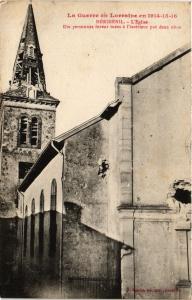 CPA MILITAIRE La Guerre en Lorraine, Hériménil, L'Eglise (315440)