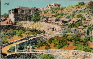 Trail Leading Into Caverns, Carlsbad Caverns National Park NM Vtg Postcard E19