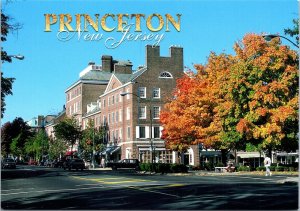 CONTINENTAL SIZE VINTAGE POSTCARD PRINCETON NEW JERSEY 1980s