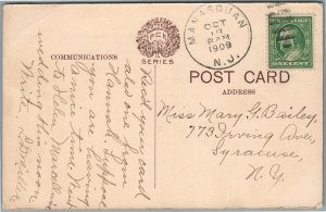 MANASQUAN NJ METHODIST CHURCH ANTIQUE POSTCARD